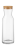 Botella Aquaria de vidrio con tapn de corcho