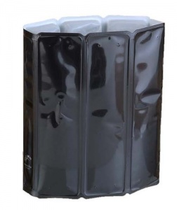 Enfriador para vino negro liso