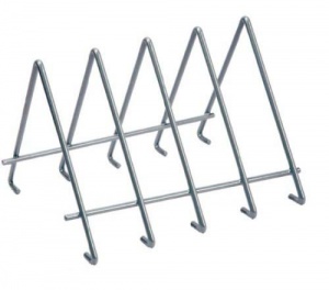 Soporte para 4 sartenes vertical