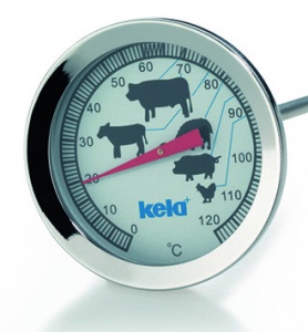 Termmetro para coccin de carne