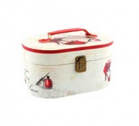 Caja maquillaje ovalada ''tres luxe''