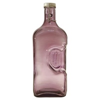 Botella Rosa 2L Vidrio Reciclado