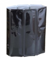Enfriador para vino negro liso