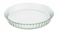 Molde de vidrio para tarta manzana