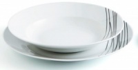 Vajilla jazz 18 piezas porcelana