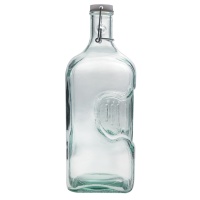 Botella Transparente 2L Vidrio Reciclado