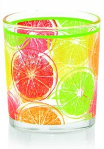 Vaso  agua citrus - Juego de 3